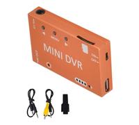 Cenei FPV Drone Compatible Mini DVR FPV Module NTSC/PAL Switchable Battery Powered Video Audio Recorder for RC Model Racing