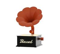 Cenei Mini Retro Bluetooth Speaker Portable Wireless Mini Outdoor Sound System Radio Music MP3 Subwoofer Black