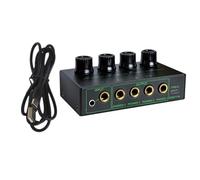 Cenei Professional 4 Channel Low Noise Stereo for Sound Mixer Headphone Amplifier for PC Guitar Audio Amplifier SET 1