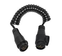 Cenei Tow Trailer Extension Cable Lead 13 Pin Connectors- 3 Meter Length, 13 Pin Male to 13 Pin Male, for Caravan Light Board Plugs