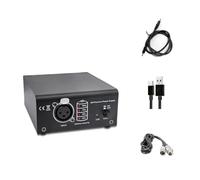 Cenei XLR 3 Pin Microphone Cable 48V Phantom Power Supply 1-Channel for Condenser Microphones for Music Recording Equipment