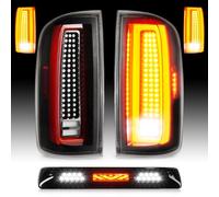 Cenfeild LED Tail Lights Assembly + 3rd Third Brake Cargo Lamp Fit for 2015-2022 Chevy Colorado & GMC Canyon [Factory Halogen Type] Rear Taillight and High Mount Stop Light, 3 Pcs