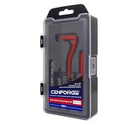 CENFORGE Helicoil Thread Repair Kit, Metric HSS Drill Helicoil Repair Kit for Rethreading Internal Threads with Carry Case (M14 × 1.25)