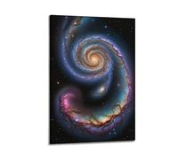 CENGLIS Constellation Poster Sagittarius Double Spiral Poster Modern Wall Art Canvas Aesthetic Decoration Painting 16x24inch(40x60cm) Frame-style