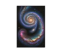 CENGLIS Constellation Poster Sagittarius Double Spiral Poster Modern Wall Art Canvas Aesthetic Decoration Painting 16x24inch(40x60cm) Unframe-style