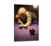 CENGLIS Sports Woman Bending over to Hit The Ball Scene Picture Poster Modern Wall Art Canvas Aesthetic Decoration Painting 16x24inch(40x60cm) Frame-style