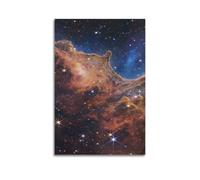 CENGLIS Universe Poster Cosmic Cliffs Nebula Poster Modern Wall Art Canvas Aesthetic Decoration Painting 16x24inch(40x60cm) Unframe-style