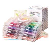 Cenifin 45/72/99Pcs Colored Gel Pen Assorted Color Journaling Multicolored Drawing for Writing Scrapbooking Journaling Sketch Pen