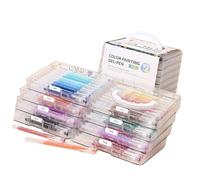 Cenifin 45/72/99Pcs Colored Gel Pen Assorted Color Journaling Multicolored Drawing for Writing Scrapbooking Journaling Sketch Pen