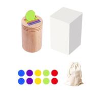 Cenifin Wooden Color Shape Sorting Toy For Toddler 1-3 Years Educational Sorting Toy Learning Game Motor Skills Development Baby Shape Matching Games