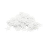 Cenlang 50Pcs Glow in The Dark Stars Wall Stickers, Realistic 3D Glowing Stars, Perfect for Kids Room Decoration or Party Favor (White)