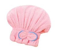 Cenlang Microfiber Hair Drying Caps, Extrame Soft & Ultra Absorbent, Fast Drying Hair Turban Wrap Towels Thick Fluffy Shower Cap for Girls and Women