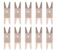 CENMEN 10X Pocketable Stainless Steel Tool Multi Spanner Wrench for Guitar Switch Knob Tuner Guitar Parts & Accessories