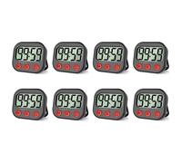 CENMEN 8X Kitchen, Digital Visual Magnetic Clock Stopwatch Countdown, Large LCD Screen Display for Cooking
