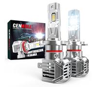 Cenmoll H7 LED Headlight Bulb, 120W 24000LM 6000K Cool White 600% Brightness Led h7 Headlight Bulb Canbus Error Free All-in-One Wireless Design Xenon Halogen Replacement Conversion Kit, Pack of 2