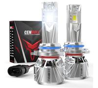 Cenmoll HB4 Led Bulb, 140W 36000LM 700% Brightness 360 Degree Adjustable Beam Angle 6000K Cool White HB4 Led Bulb 12V 24V Built-in Canbus Driver Plug & Play, Pack of 2