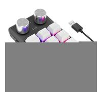 CENMOO 12 Keys Mini Keyboard USB Mini Keypad, Ergonomic 12 Button Keypad
