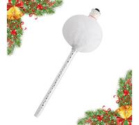 CENMOO Cute Christmas Pens - Plush Cartoon Ball Pen with Pom Pom | Snowman Shaped Christmas Pens, Reindeer Christmas Tree, Gift for Coworkers