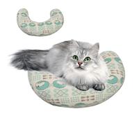 CENMOO Dog Calming Pillow - U Shape Soft Cervical Protection Pet Pillow For Head And Chin Rest - Soft Cervical Protection Dog Chin Rest Pillow, Sleeping Improve Kitten, Medium Dog, Large Cat