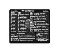 CENMOO Keyboard Shortcuts Stickers, Word/excel Quick Reference Guide Keyboard Shortcut, Waterproof Keyboard Cheat Sheet Stickers, Laptop Keyboard Shortcuts for Window, 13-16 Inches Air/pro