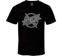 CENNA J J Jj Cale Guitaris Tribute T-Shirt Graphic Printed Tee Shirt Mens Black Shirt M