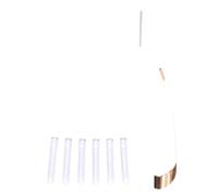 Cenocco, CC9086 Facial Epilator with LED Light, LED Light for Precision, Gentle Hair Removal and Exfoliation, Professional Design, Improve Makeup Application, 6 Replacement Heads