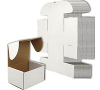 Cenoid Medium Postal Boxes, 30x23x15cm White Postage Parcel Shipping Cardboard Boxes for Posting Shipping Delivery Packaging boxes for Small Business (Pack of 15)