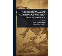 Cenozoic Mammal Horizons Of Western North America