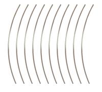 CENPEK 10 Guitar Fret Wire Accessories Length 200mm/8” Suitable for Mass Production or Repair (2.4mm Nickel Silver)