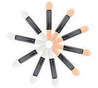 CENPEK 100Pcs Black Latex Sponge Double-end Eye-shadow Brushes Eyeshade Sticks Makeup Cosmetic Brushes Foundation Lip Oil Applicators for Makeup