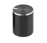 CENPEK 10Pcs Black Metal 6mm Knurled Shaft Insert Dia.Potentiometer Rotary Encoder knob Switch knobs 15mm Dia. x 10mm Height