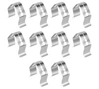 CENPEK 10PCS Thermometer Probe Bracket, Meat Thermometers BBQ Clip, for BBQ Smoker Grill Oven Ambient Probe Holder Thermometer Grill Clip Universal Accessories