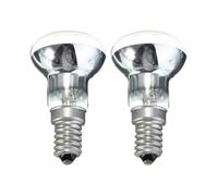 CENPEK 2 Pack 40W E14 R50 SES Dimmable Reflector Bulb Golden Small Edison Screw Cap, Spotlight Halogen Bulbs Warm Light 2700K