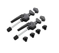 CENPEK 2 Pack Clamping Elements, Woodworking Desktop Clip Adjustable Frame Woodworking Fast Fixed Clip Clamp Fixture for Wood Working Benches Uxiliary Tool