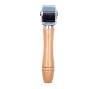 CENPEK 26mm Platen Tools Leather Press Edge Roller Leather Edge Creaser and Smoother Leather Glue Laminating Roller Iron Roll