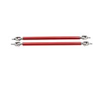 CENPEK 2Pcs Adjustable Front Bumper Lip Splitter Diffuser Strut Rod Tie Bars Splitter Support Rod Compatible with Most Vehicles-Red