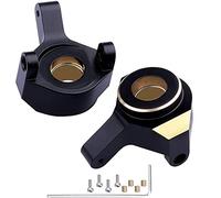 CENPEK 2Pcs Brass Steering Knuckle Kit for AXIAL SCX24 AXI90081 1/24 RC Crawler Car