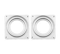 CENPEK 2PCS Lazy Susan Bearing 4inch Rotating Turntable Base for Display Shelf and Furniture Kitchen TV Rack Desk Dining Table