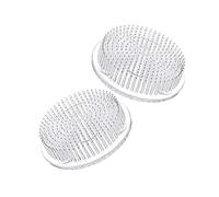 CENPEK 2Pcs Plastic Flower Frog Pin Holder Clear Flower Arranger Frog Japanese Decorations Flower Fixed Tools Floral Arrangement for Flower Arrangement