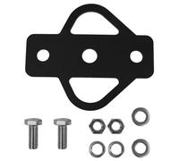 CENPEK 3-Way Trailer Hitch Adapter, Steel Hitch Mount with Bolt for ATV, Lawn Mower, Golf Cart, Yard Cart, Garden Tractor, Flat Towing Tow Ball Mount