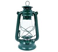 CENPEK 30cm Vintage Storm Lantern Lights Oil Lamp Burning Lantern Retro Kerosene Lamps Classic Oil Lamp Table Lanterns for Home, Garden, Camping Citronella - Green