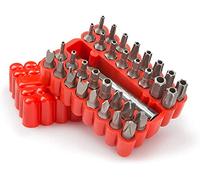 CENPEK 33Pcs Security Bit Set - Includes Tamper Resistant Hex Metric Hex and Star Bits Spanner Set