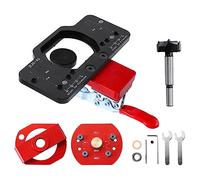 CENPEK 35mm Hinge Drilling Jig Drill Guide Adjustable Distance Between Hinge Hole Edges for Furniture Hinge Openings