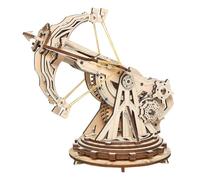 CENPEK 3D Wooden Puzzles for Adults - Medieval Siege Crossbow Model Intricate Wooden Craft Kit Engaging Parent- Interactive Game DIY Model Assembly