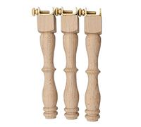 CENPEK 3Pcs Adjustable Portable Wooden Embroidery Hoop Stand Set Lap Stand Needlework Cross Stitch Frame Rack
