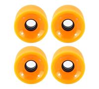 CENPEK 4 PCS 80A Matte Grit Longboard Skateboard Wheels 70x51mm PU Replacement Wheels for Land Surfboards Dance Fish Boards