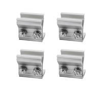 CENPEK 4 Set Standing Seam Clamp, Solar Mounting Sheet Roof, Aluminium Stand-Up Seam Clamp, Roof Fold Solar Panels Module Installation