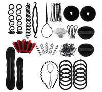 CENPEK 40Pcs Hair Styling Set Hair Design Styling Tools DIY Accessories Hair Modelling Tool Kit Magic Fast Spiral Hair Braid Braiding Tool