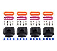 CENPEK 4PCS Ignition Coil Wiring Harness Connector Upgrade Repair Kit for A4 08-16 A6 11-16 A8 10-13 Golf 12-16 11-16 Tourna Transporter 2016 Passta Polo 13-16