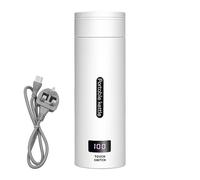 CENPEK 500ml Travel Kettle Portable Small Electric Water Cup 4 Levels of Temperature Control with LED Temperature Display with Automatic Shut-Off for Traveling